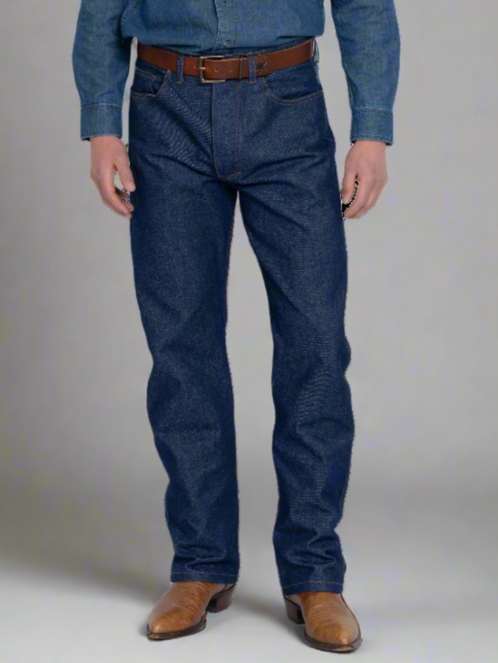 NWT Dearborn Long Ryder Model 1 Straight Leg Jeans Size 35 x 32